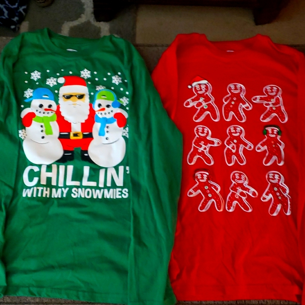 Long sleeve Christmas t-shirts